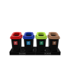 Kosz do segregacji SORT BIN 28L - ZUŻYTE ŚRODKI OCHRONY